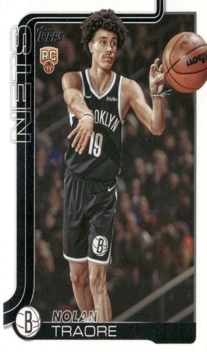 Nolan Traore 2025 Topps Basketball card