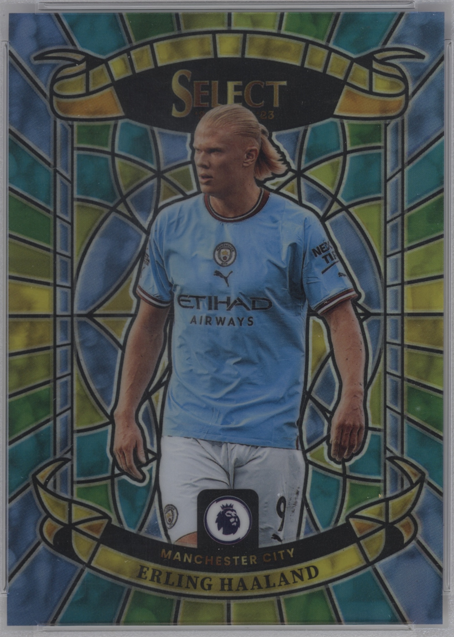 2022 Panini Select Premier League Erling Haaland #5 card