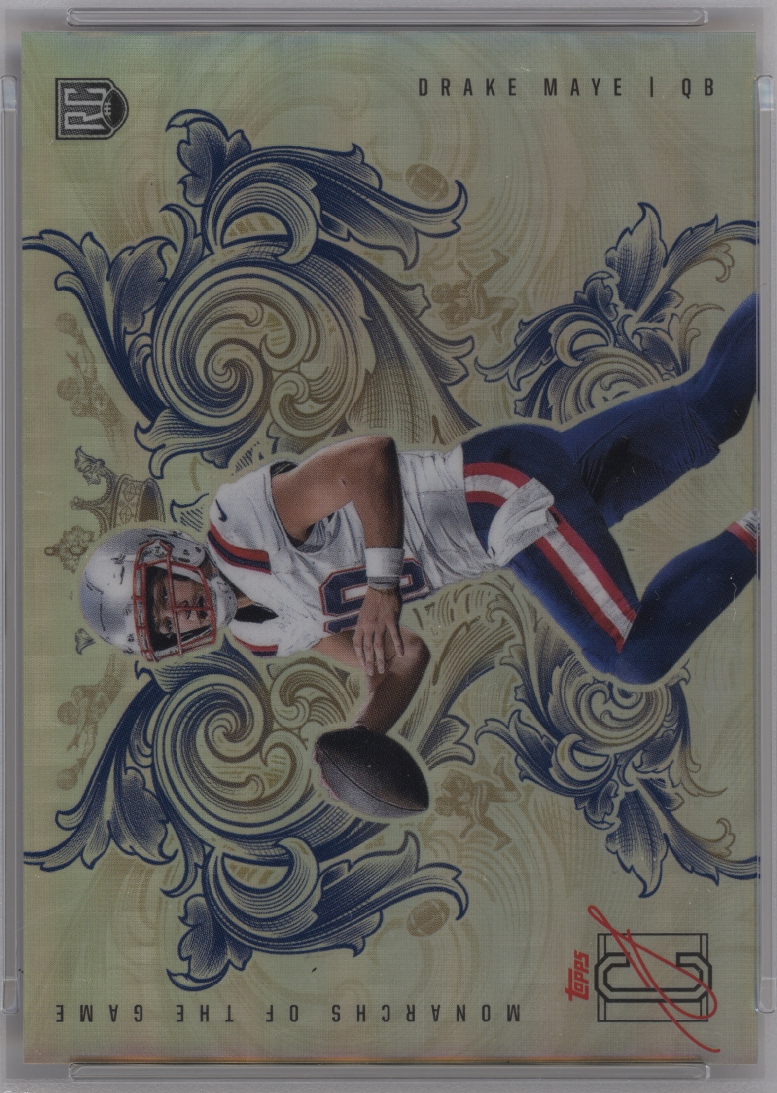 2024 Topps Signature Class Monarchs Of The Game Drake Maye #MG-3 card