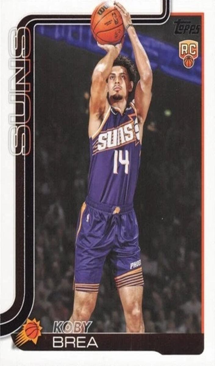 Koby Brea 2025 Topps Basketball card