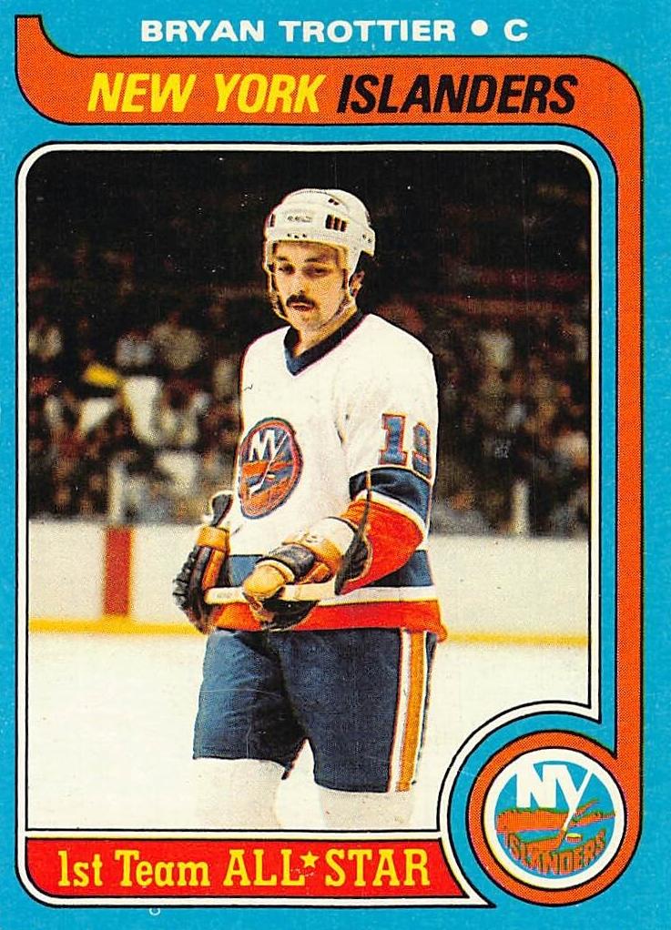 1979 Topps Bryan Trottier #100 card