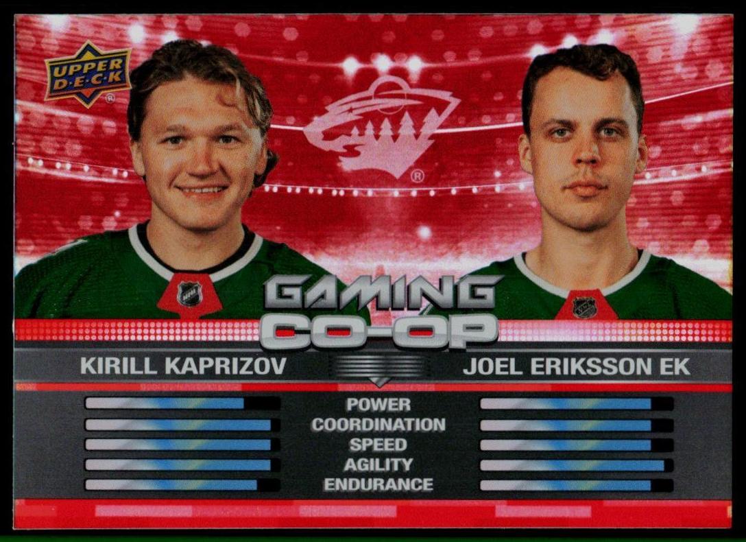 2024 Kirill Kaprizov / Joel Eriksson Ek #CGO-10