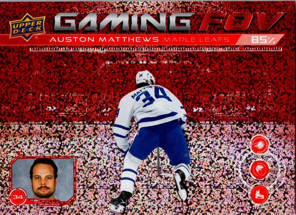 2024 Upper Deck Auston Matthews [Gold] #GFOV-11 card