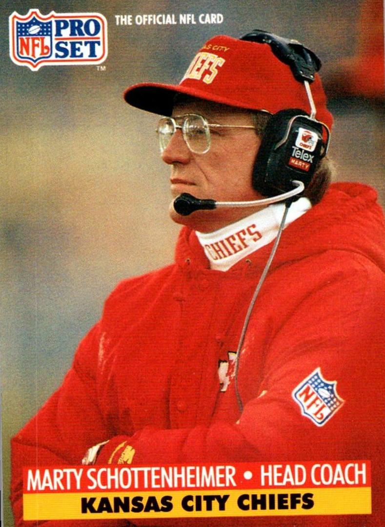 1991 Marty Schottenheimer [Base ] #189