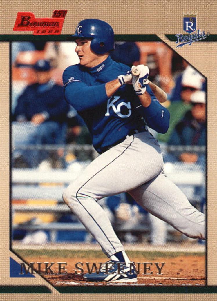 1996 Bowman Mike Sweeney #334 card