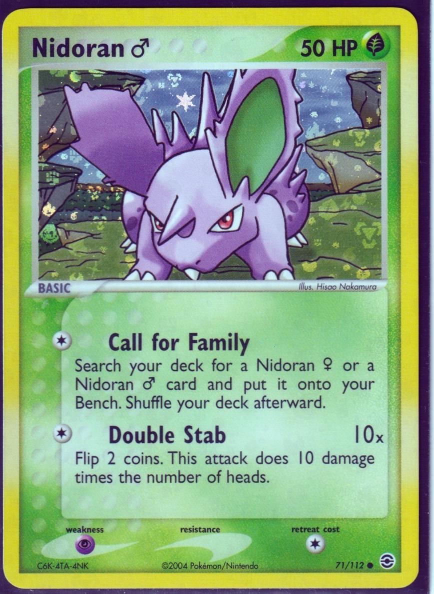 2004 Nidoran [Reverse Foil] #71
