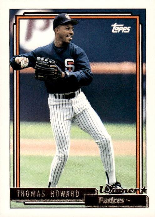 1992 Thomas Howard [Gold Winner] #539