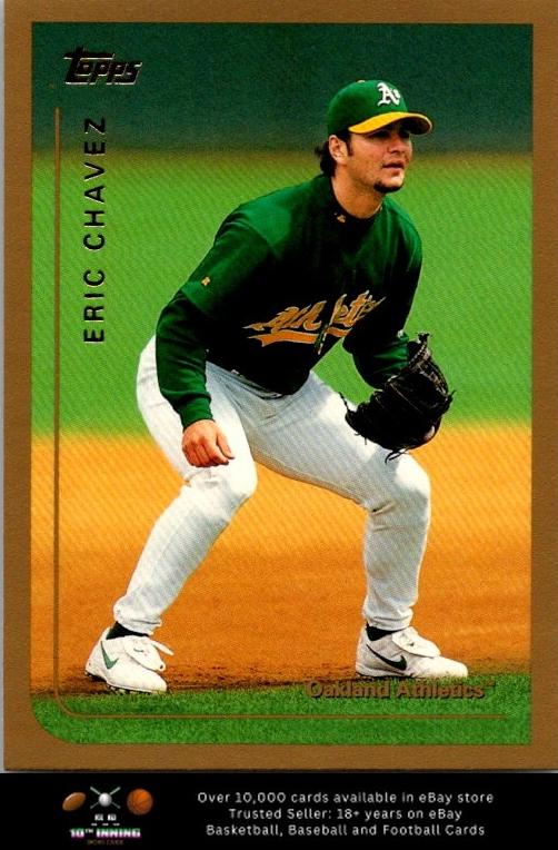 1999 Topps Eric Chavez #250 card