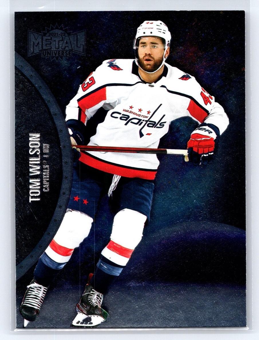 2021 Skybox Metal Universe Tom Wilson [Purple Spectrum] #57 card