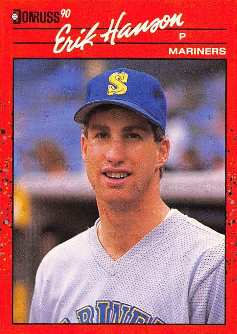 1990 Erik Hanson #345