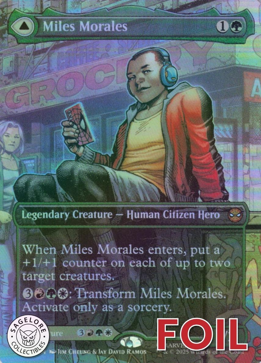 2025 Miles Morales [Borderless Foil] #200