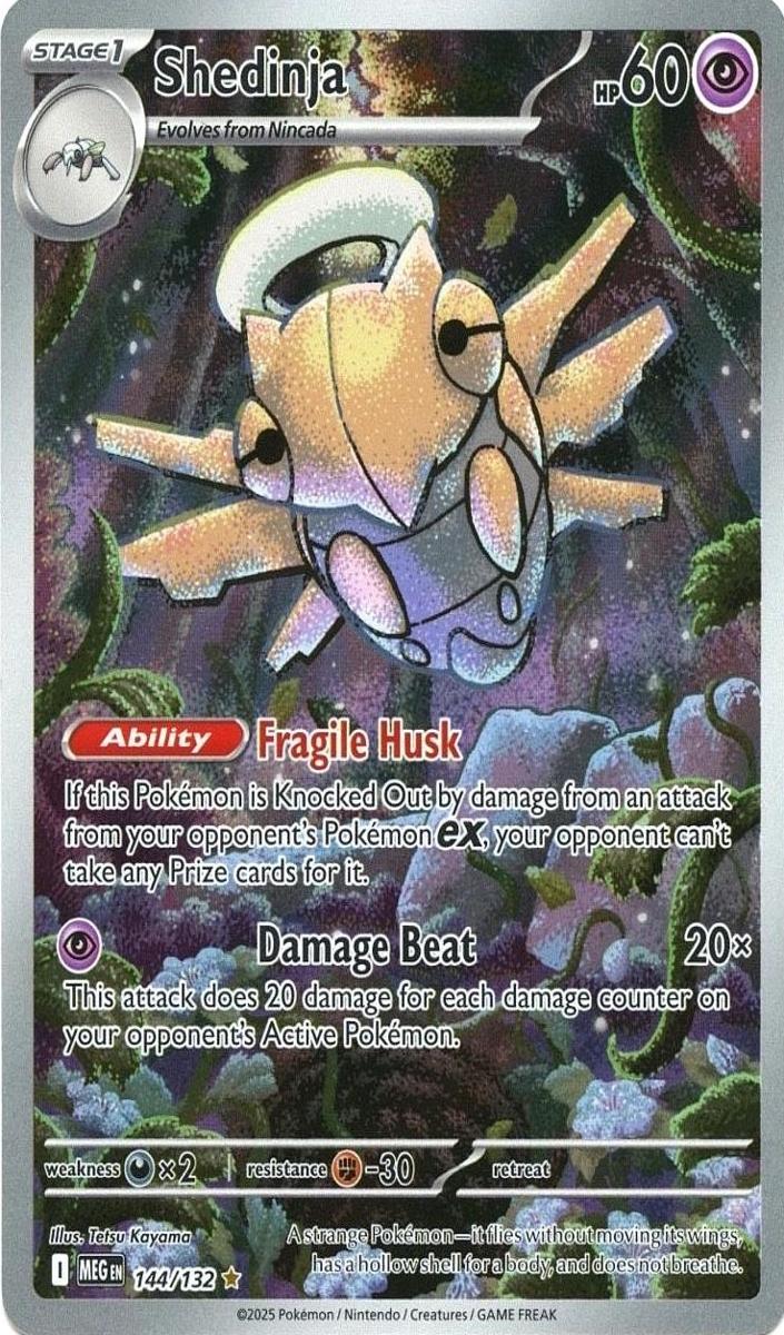 Shedinja 2025 Pokemon Mega Evolution