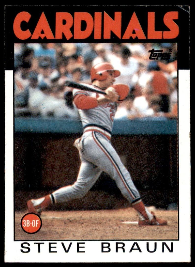 1986 Steve Braun #631