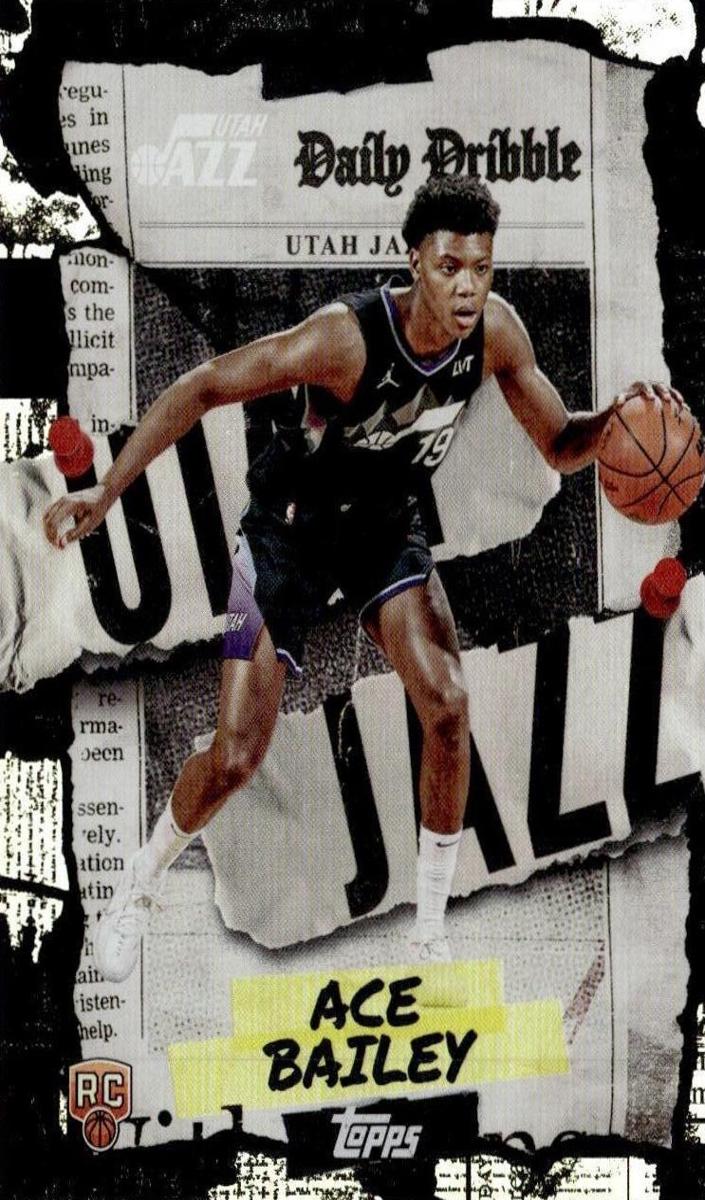 Ace Bailey 2025 Topps The Daily Dribble Basketball
