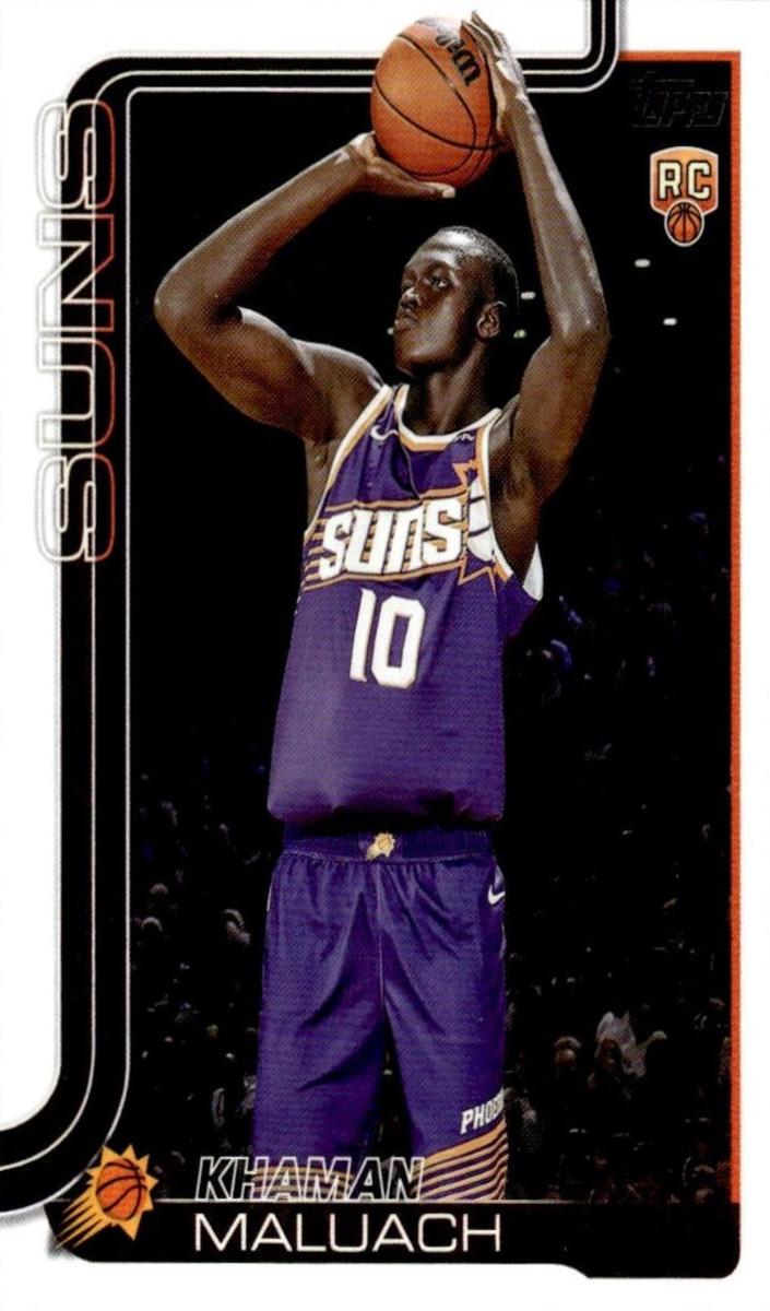 Khaman Maluach 2025 Topps Basketball card