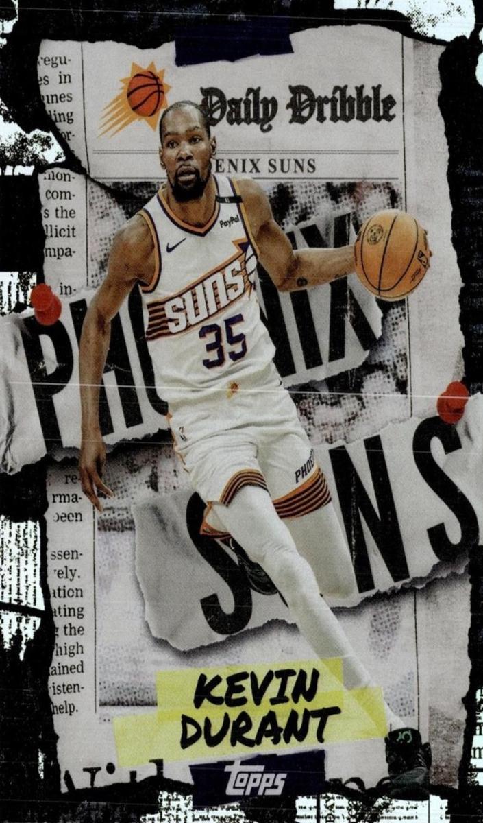 Kevin Durant 2025 Topps The Daily Dribble Basketball