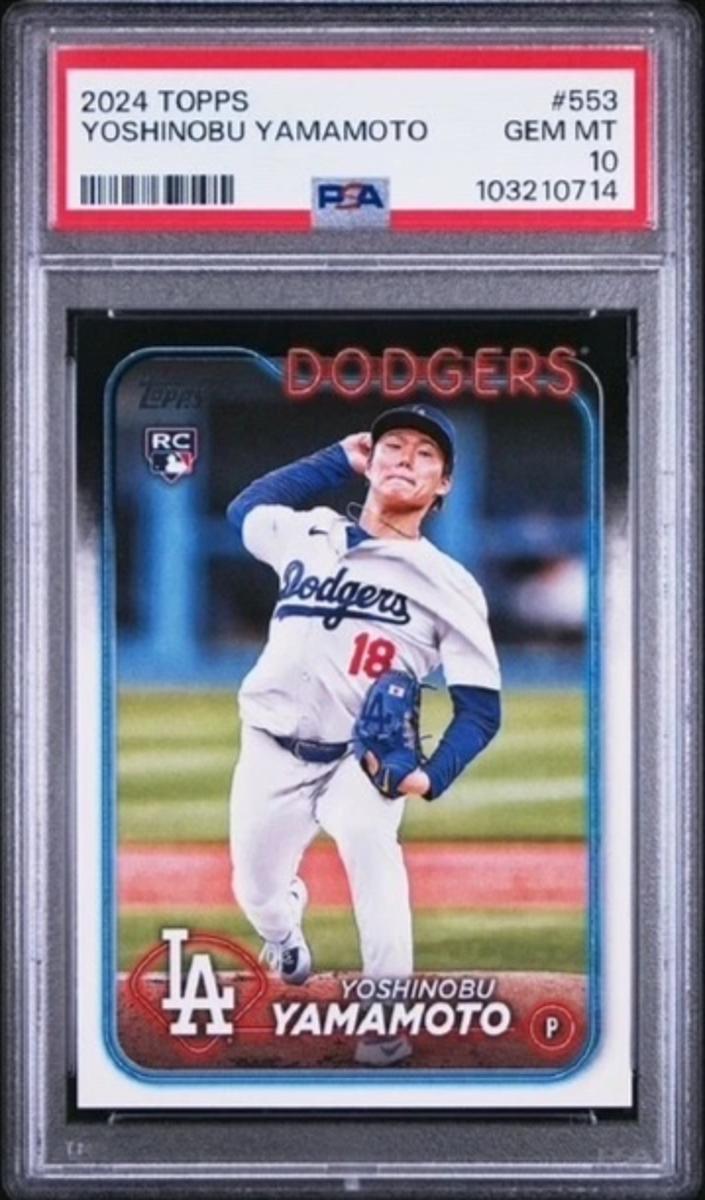 Yoshinobu Yamamoto 2024 Topps Baseball