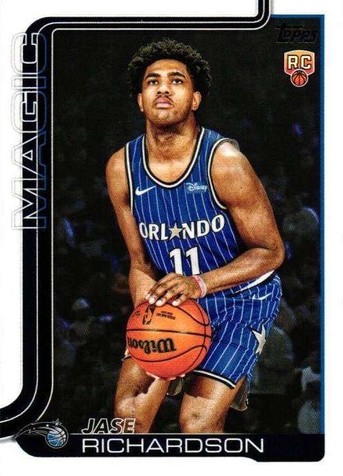 Jase Richardson 2025 Topps Basketball card