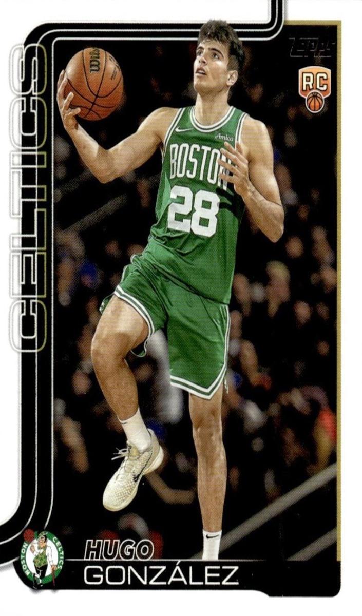 Hugo Gonzalez 2025 Topps Basketball card