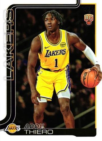 Adou Thiero 2025 Topps Basketball card