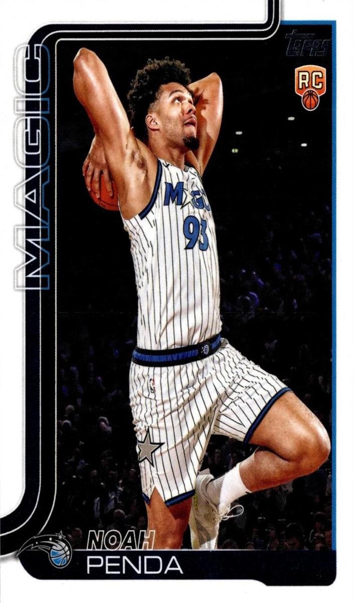 Noah Penda 2025 Topps Basketball card