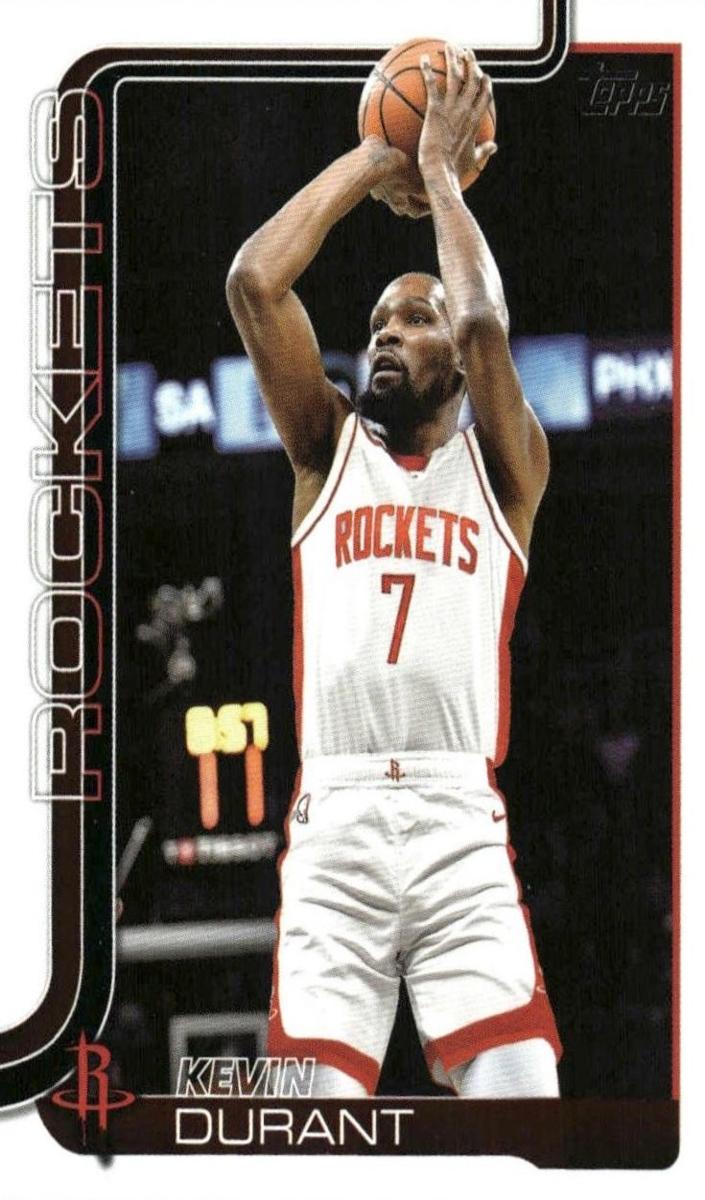 Kevin Durant 2025 Topps Basketball card