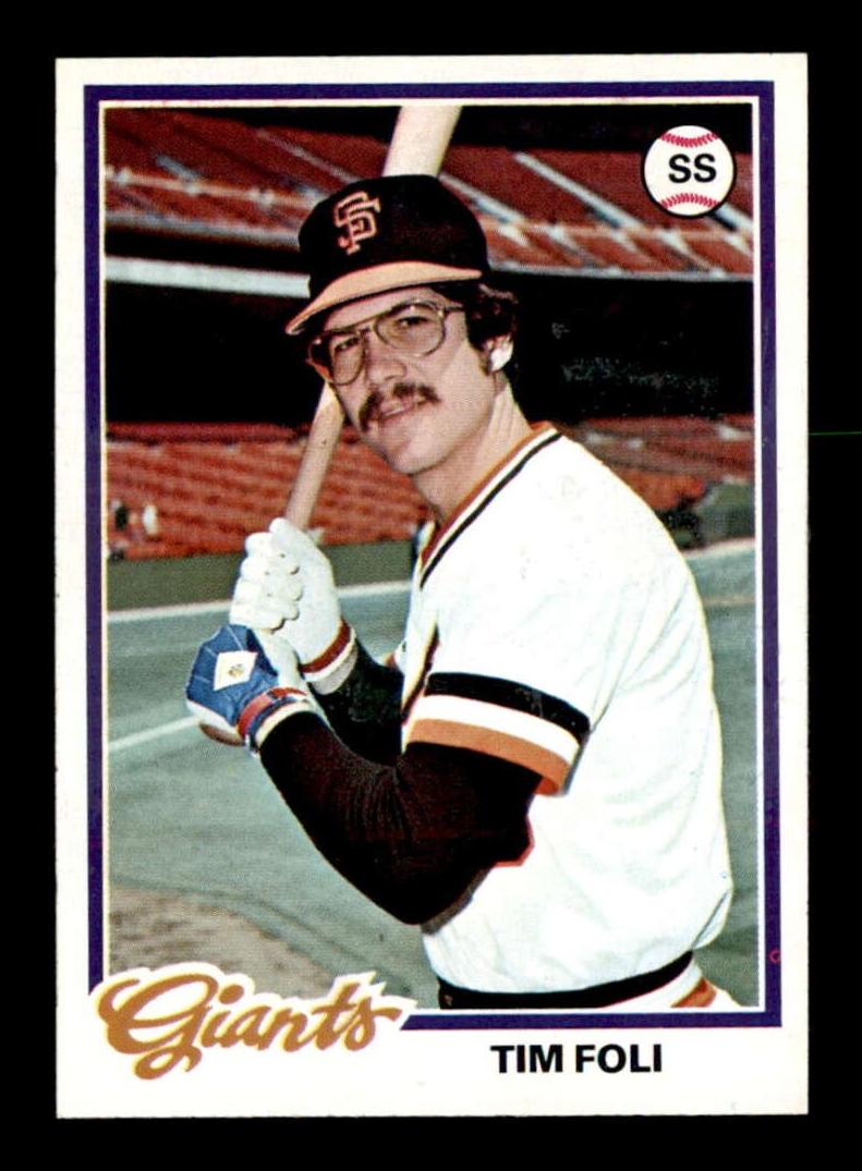 1978 Topps Tim Foli #167 card