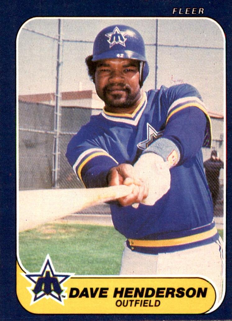 1986 Dave Henderson #465