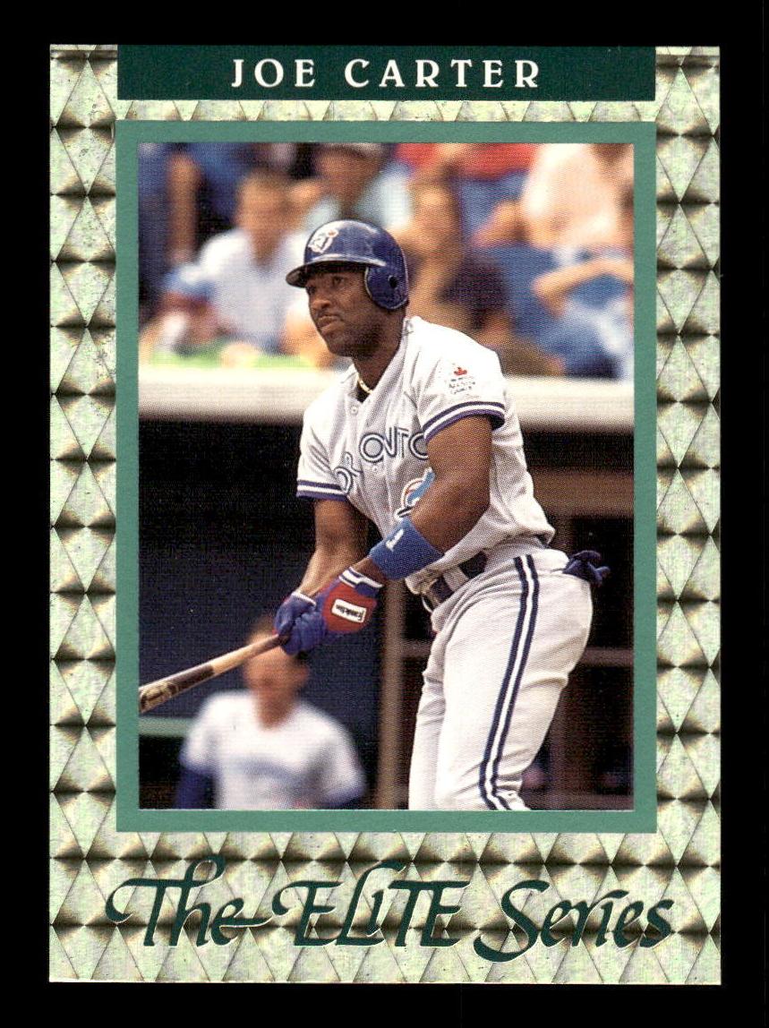 1992 Panini Donruss Elite Joe Carter #10 card