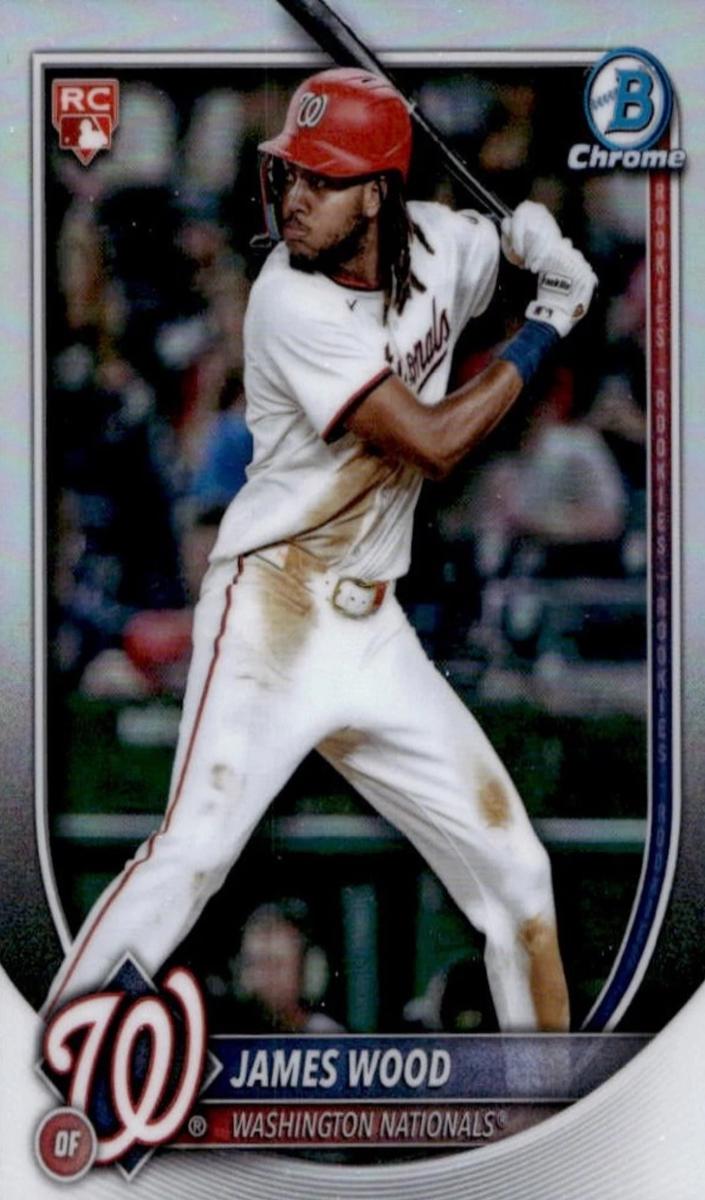 James Wood 2025 Bowman Chrome card