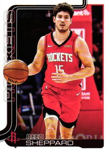 Reed Sheppard 2025 Topps Basketball card