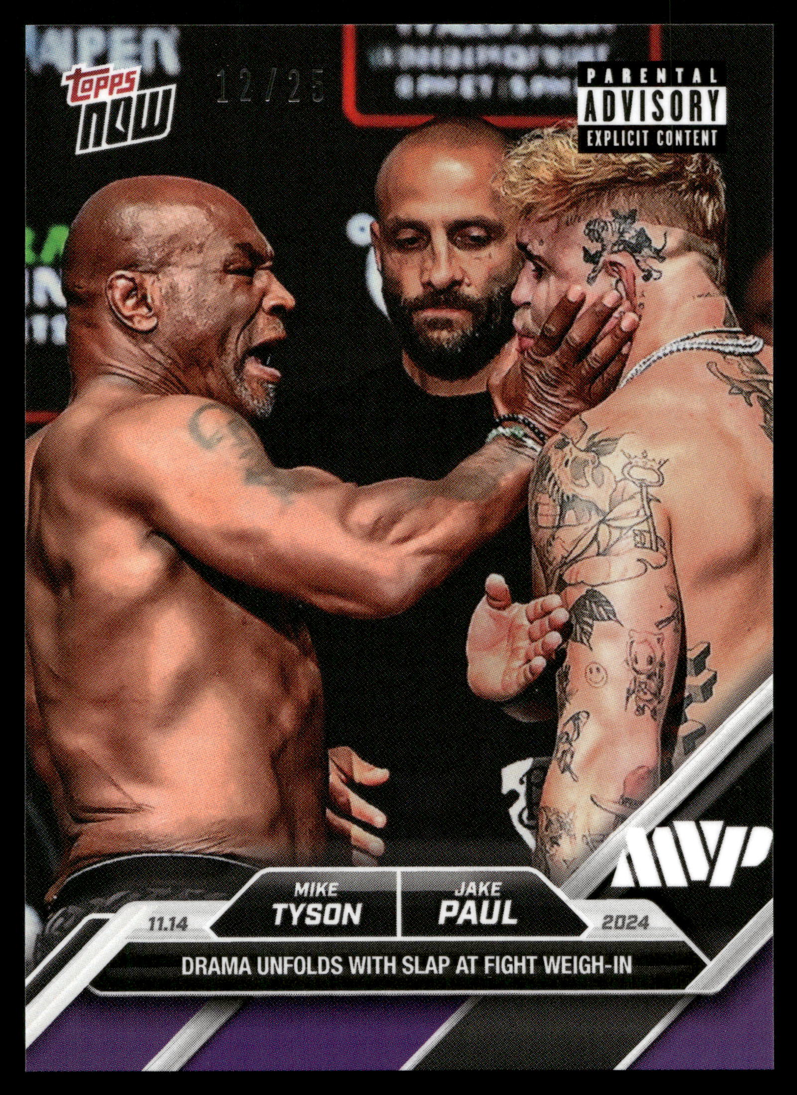 2024 Mike Tyson [Purple] #3