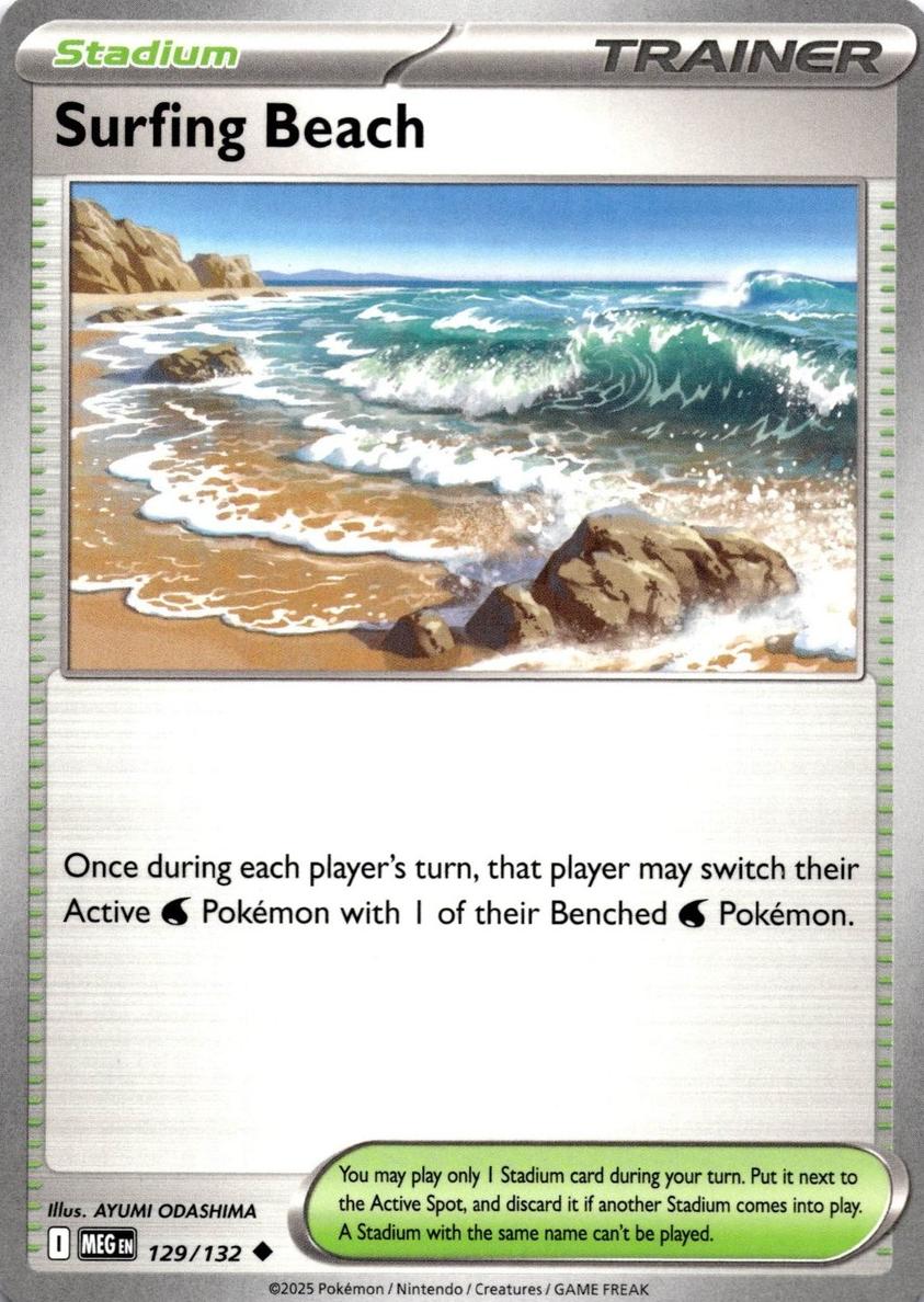 Surfing Beach 2025 Pokemon Mega Evolution