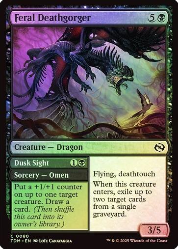 2025 Feral Deathgorger [Foil] #80