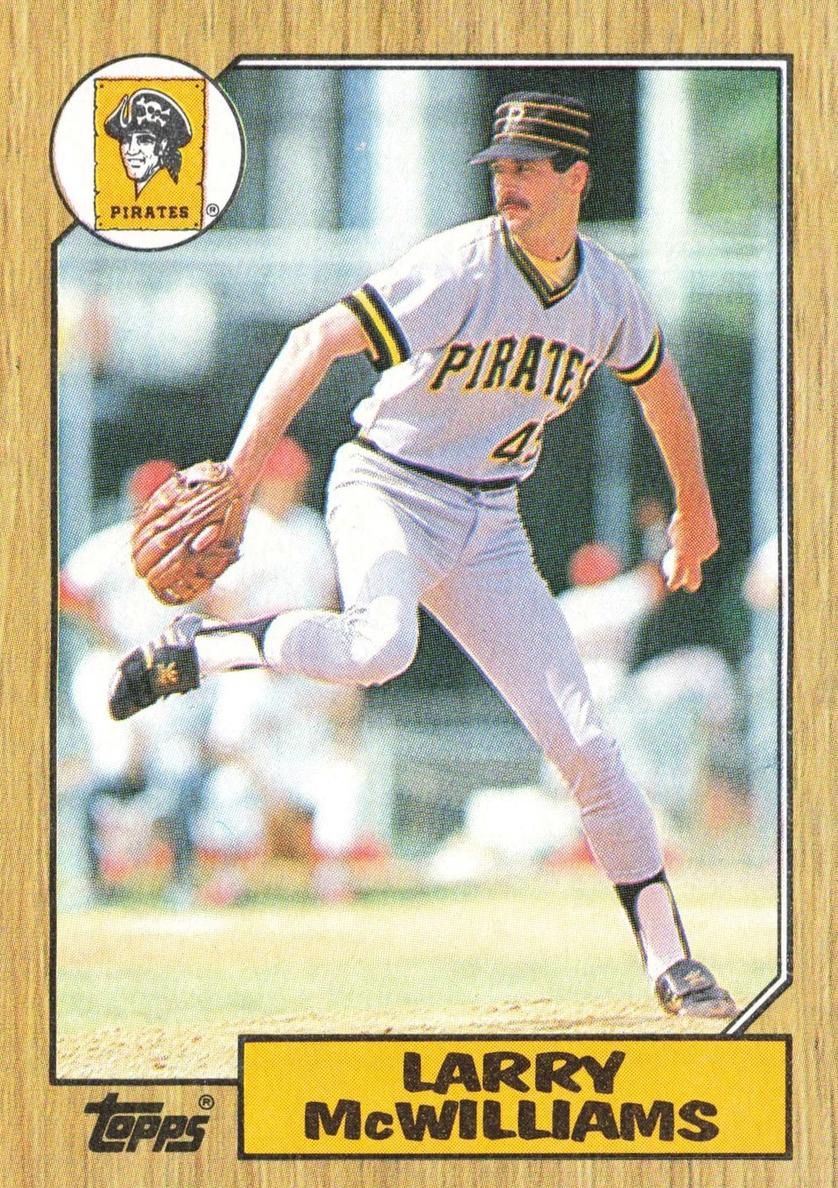 1987 Topps Larry McWilliams #564 card