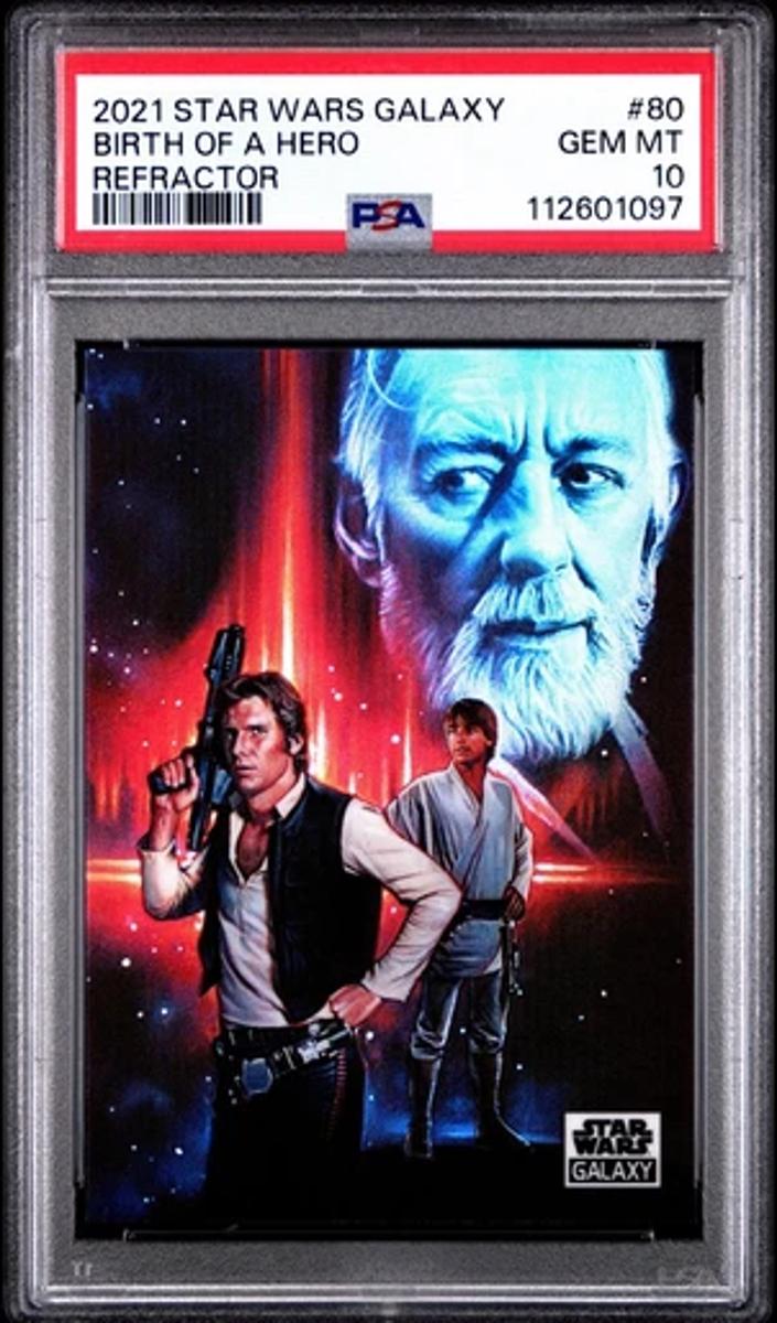 2021 Birth of a Hero [Refractor] #80
