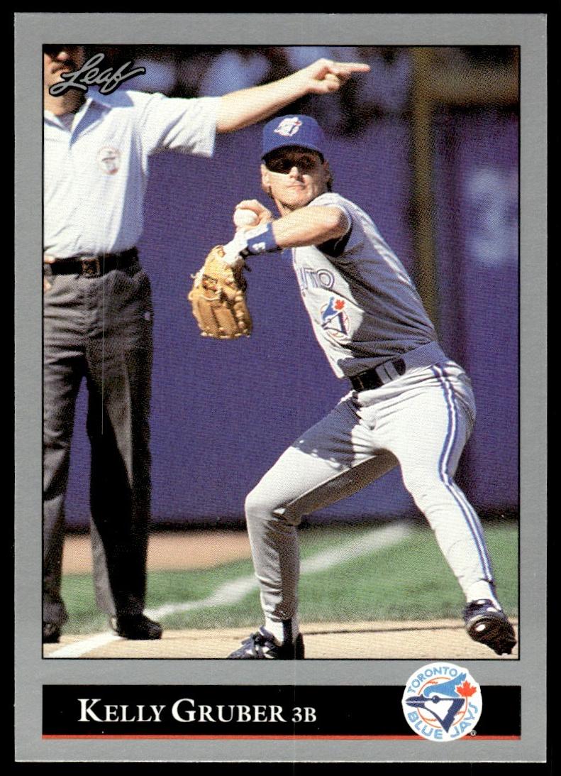 1992 Leaf Kelly Gruber #27 card