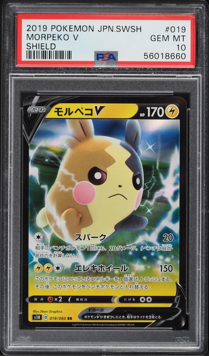 Morpeko V 2019 Pokemon Japanese Shield