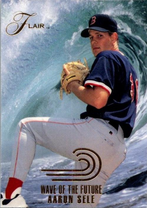 1993 Flair Aaron Sele #16 card