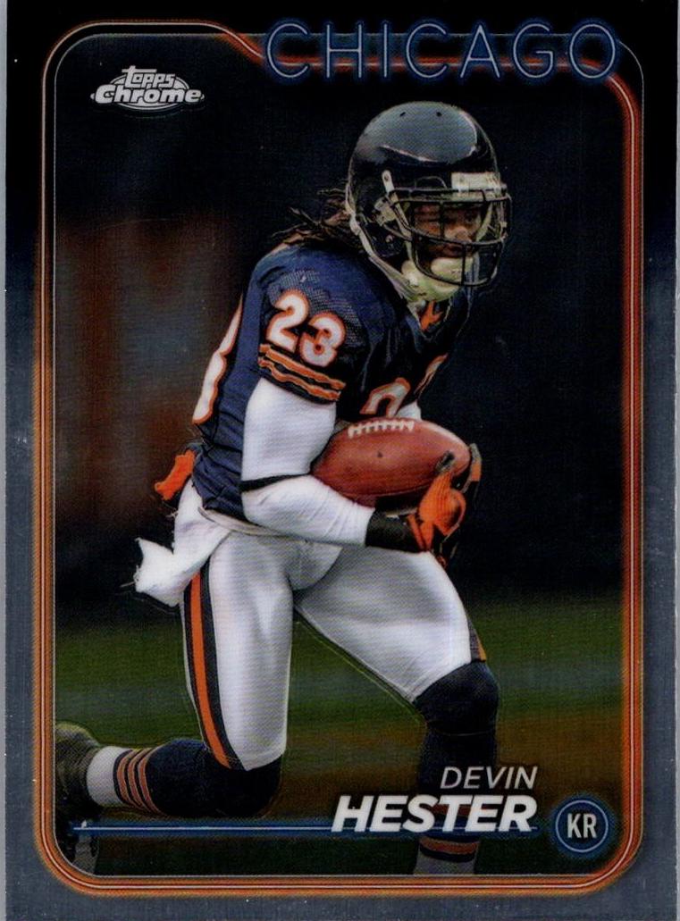 Devin Hester 2024 Topps Chrome Football card
