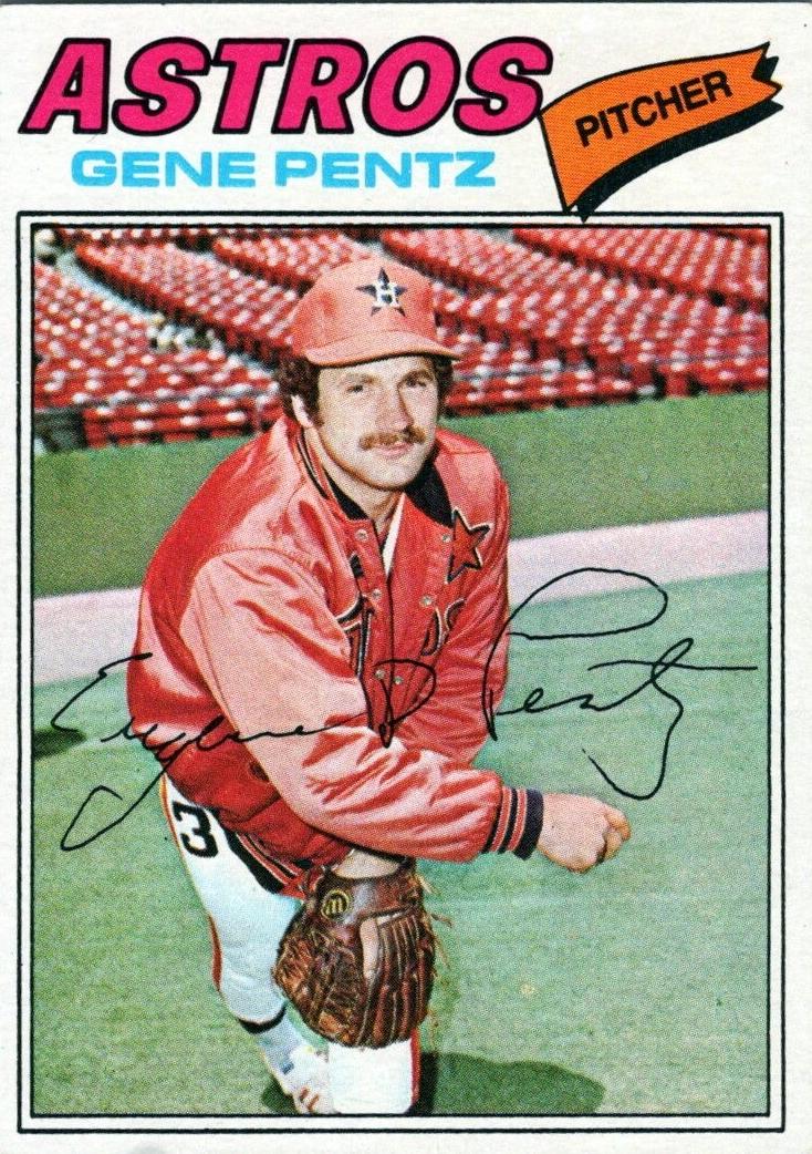 1977 Topps Gene Pentz #308 card