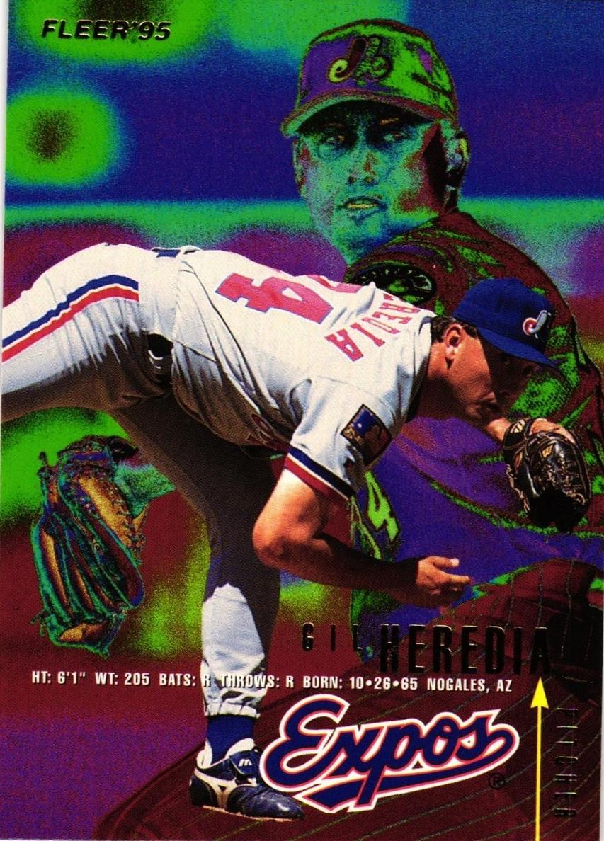 1995 Fleer Gil Heredia #353 card
