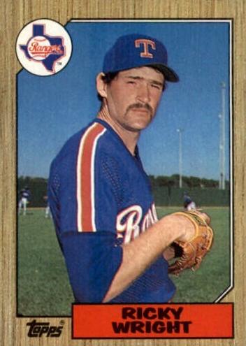 1987 Topps Ricky Wright #202 card