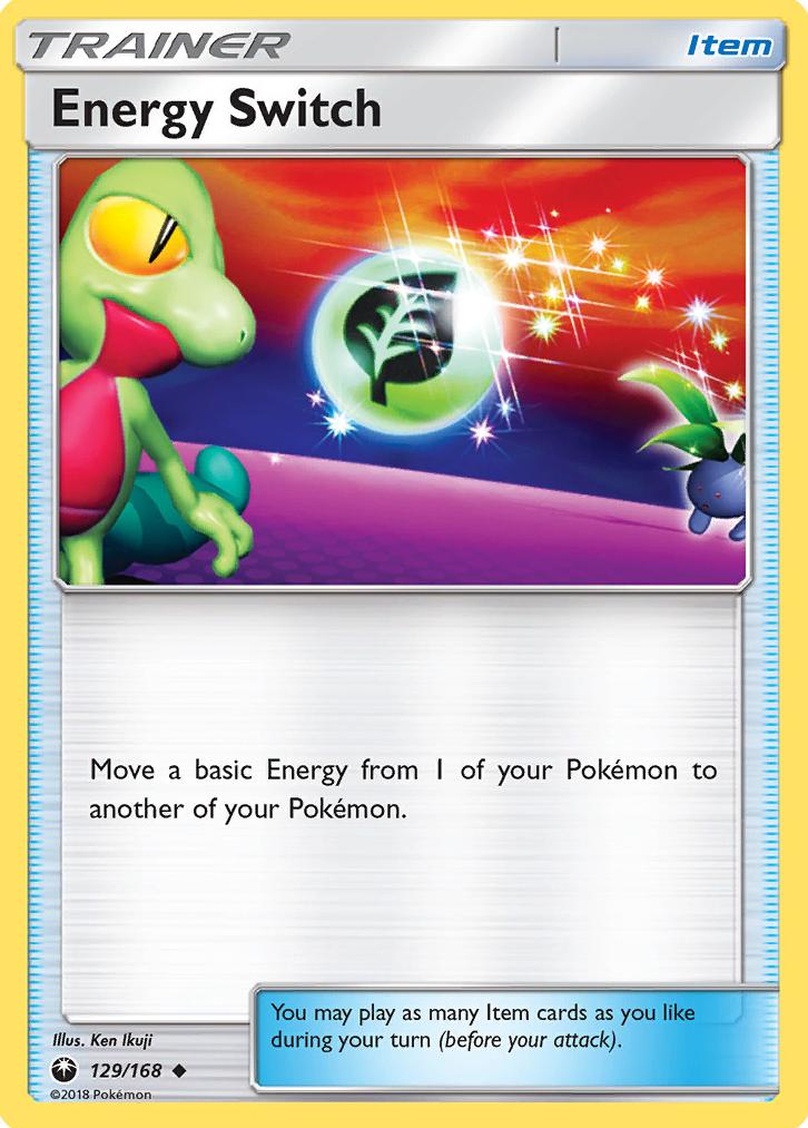 Energy Switch 2018 Pokemon Sun & Moon Celestial Storm