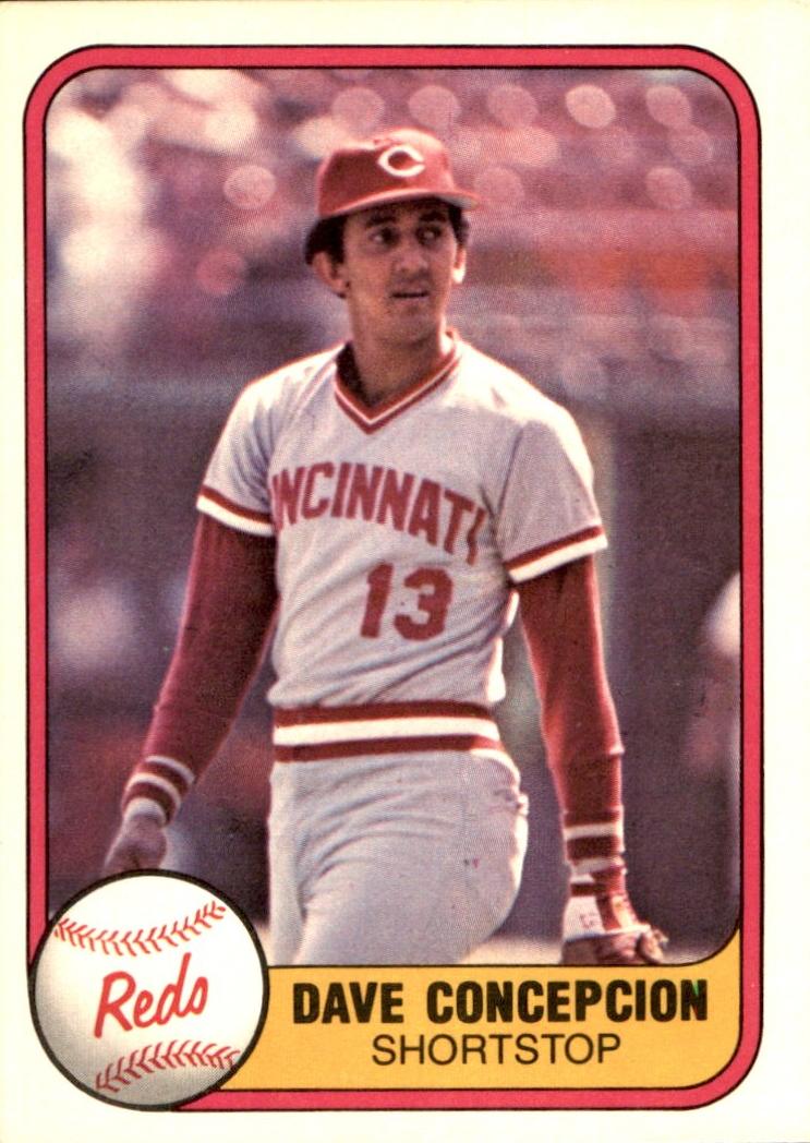 1981 Dave Concepcion #197