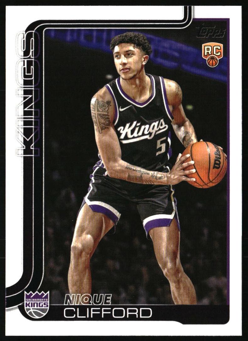 Nique Clifford 2025 Topps Basketball card