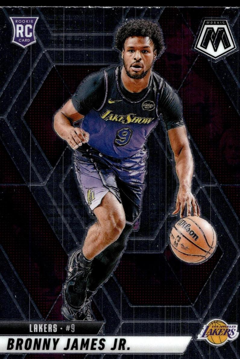 Bronny James Jr. 2024 Mosaic Basketball card