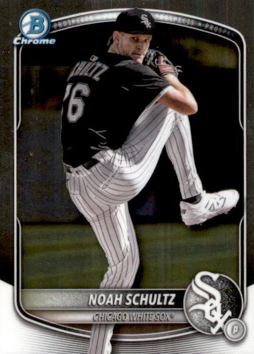 Noah Schultz 2025 Bowman Chrome Prospects card