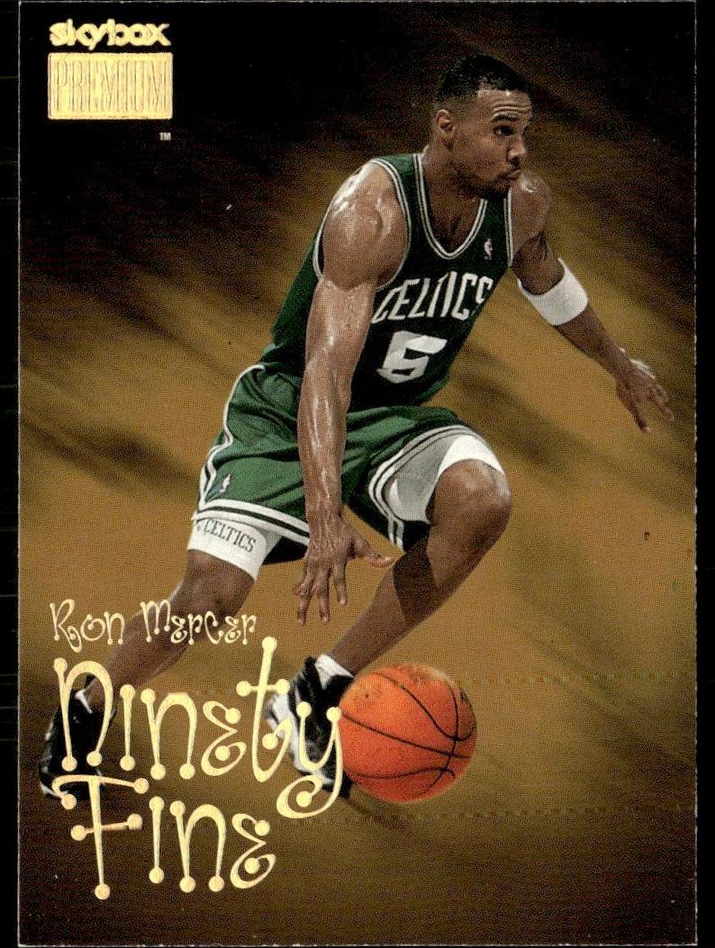 1998 Skybox Premium Ron Mercer #216 card