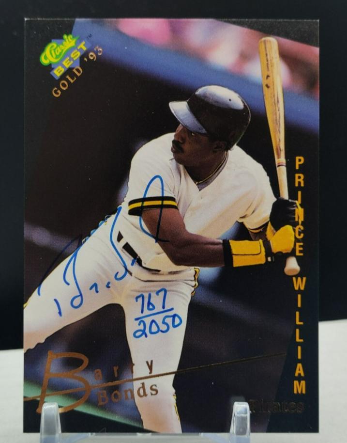 1993 Classic Best Barry Bonds #NNO card
